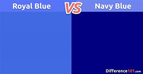 dark blue and navy difference.